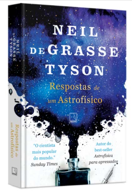 Capa do livro Respostas de um Astrofísico, de Neil deGrasse Tyson