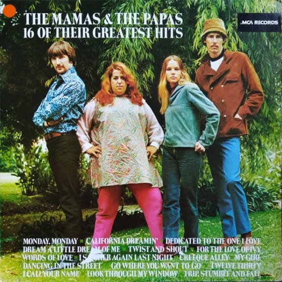 LP The Mamas & The Papas – 16 Of Their Greatest Hits