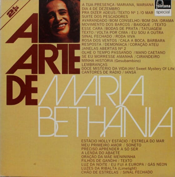 LP Maria Bethânia – A Arte De Maria Bethânia