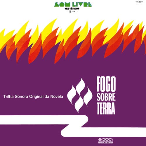 LP Fogo Sobre Terra (Trilha Sonora Original Da Novela)