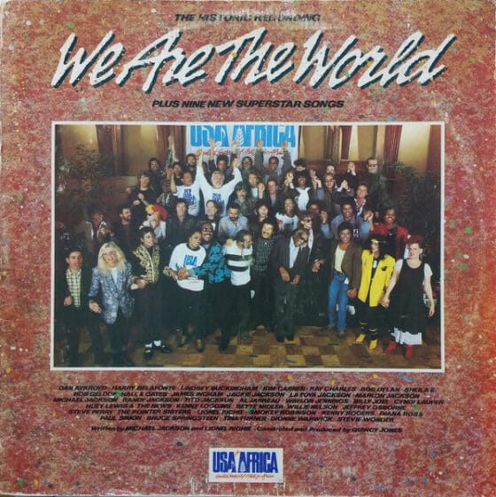 LP USA For Africa – We Are The World