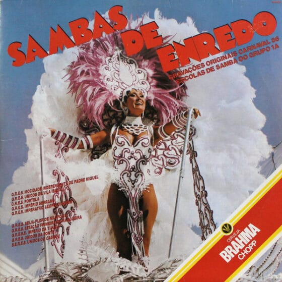 LP Sambas De Enredo Gravações Originais Carnaval 86 Escolas De Samba Do Grupo 1A